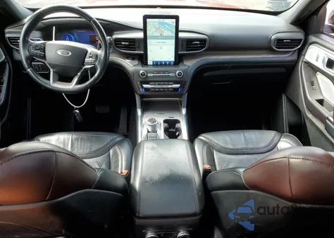 2020 Ford Explorer Platinum from USA, damaged, VIN 1FM5K8HC5LGA17820